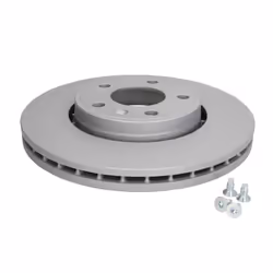 Disque de frein ATE 24.0128-0132.1 avant, ventilé, à haute teneur en carbone, 1 pièce