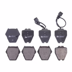 Jeu de plaquettes de frein ATE 13.0460-2876.2, avant