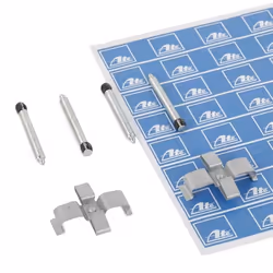 Kit d'accessoires, plaquette de frein à disque; ATE; pour MERCEDES-BENZ; 0004214091, 0009919760, A0004214091, A0009919760