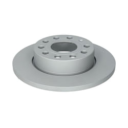 Disque de frein ATE 24.0112-0158.1 arrière, plein, 1 pièce