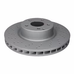 Disque de frein ATE 24.0132-0115.1 avant, ventilé, à haute teneur en carbone, 1 pièce