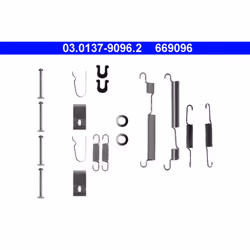 Kit d'accessoires, mâchoires de frein ATE 03.0137-9096.2