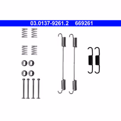 Kit d'accessoires, mâchoires de frein ATE 03.0137-9261.2
