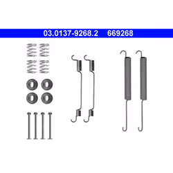 Kit d'accessoires, mâchoires de frein ATE 03.0137-9268.2