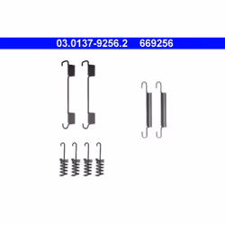 Kit d'accessoires, Mâchoires de frein de stationnement ATE 03.0137-9256.2