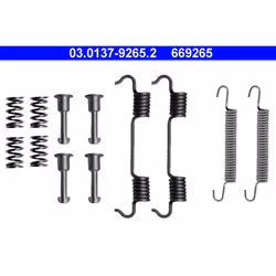 Kit d'accessoires, Mâchoires de frein de stationnement ATE 03.0137-9265.2