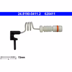 Témoin d'usure, plaquettes de frein ATE 24.8190-0411.2