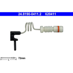 Témoin d'usure, plaquettes de frein ATE 24.8190-0411.2