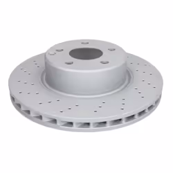 Disque de frein ATE 24.0128-0125.1 avant, ventilé, à haute teneur en carbone, 1 pièce