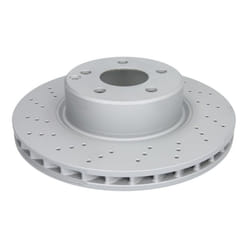 Disque de frein ATE 24.0128-0125.1 avant, ventilé, à haute teneur en carbone, 1 pièce