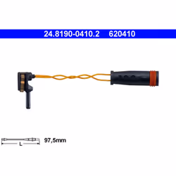 Témoin d'usure, plaquettes de frein ATE 24.8190-0410.2