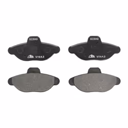 Jeu de plaquettes de frein ATE 13.0460-3949.2, avant