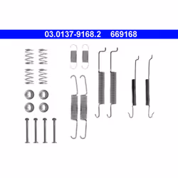Kit d'accessoires, mâchoires de frein ATE 03.0137-9168.2