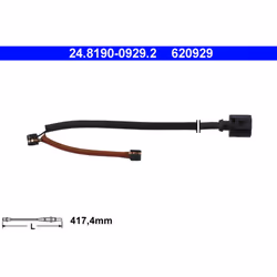 Témoin d'usure, plaquettes de frein ATE 24.8190-0929.2