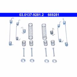 Kit d'accessoires, mâchoires de frein ATE 03.0137-9281.2 - Vue supplémentaire 4