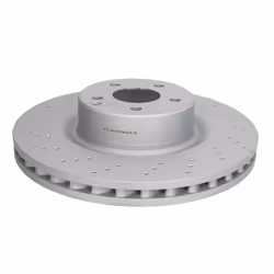 Disque de frein ATE 24.0132-0125.1 avant, ventilé, à haute teneur en carbone, 1 pièce