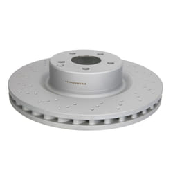 Disque de frein ATE 24.0132-0125.1 avant, ventilé, à haute teneur en carbone, 1 pièce
