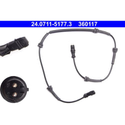 Capteur, vitesse de roue ATE 24.0711-5177.3