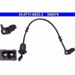 Capteur, vitesse de roue ATE 24.0711-6023.3 gauche