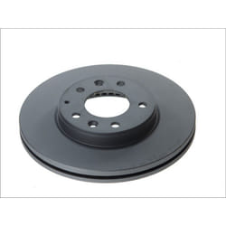 Disque de frein ATE 24.0125-0147.1 avant, ventilé, 1 pièce