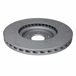 Disque de frein ATE 24.0128-0177.1 avant, ventilé, à haute teneur en carbone, 1 pièce