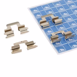 Kit d'accessoires, plaquette de frein à disque; ATE; Frein à disque; pour AUDI, VOLKSWAGEN, SEAT, VW; 1K0615231, 1K0615231B