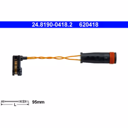 Témoin d'usure, plaquettes de frein ATE 24.8190-0418.2
