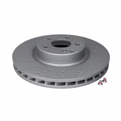 Disque de frein ATE 24.0132-0153.1 avant, ventilé, à haute teneur en carbone, 1 pièce