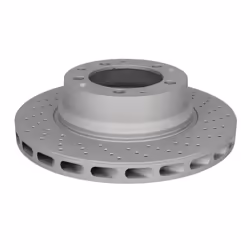 Disque de frein ATE 24.0128-0172.1 arrière, ventilé, à haute teneur en carbone, 1 pièce