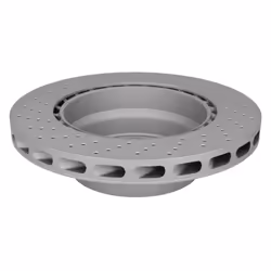 Disque de frein ATE 24.0128-0172.1 arrière, ventilé, à haute teneur en carbone, 1 pièce