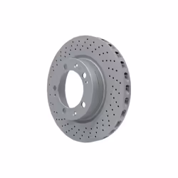 Disque de frein ATE 24.0132-0142.1 avant, ventilé, à haute teneur en carbone, 1 pièce