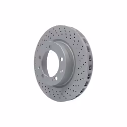 Disque de frein ATE 24.0132-0143.1 avant, ventilé, à haute teneur en carbone, 1 pièce