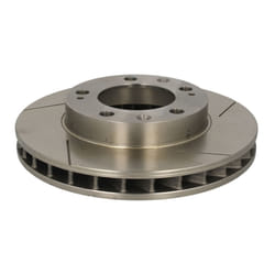 Disque de frein ATE 24.0132-0128.1 avant, rainuré, à haute teneur en carbone, 1 pièce