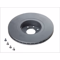 Disque de frein ATE 24.0124-0191.1 avant, ventilé, à haute teneur en carbone, 1 pièce