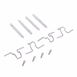 ATE 13.0460-0912.2 Kit d'accessoires, plaquette de frein à disque MERCEDES-BENZ: W123 Coupé, W123 Berline, SL Cabriolet