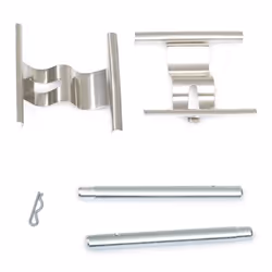 ATE 13.0460-0280.2 Kit d'accessoires, plaquette de frein à disque Frein à disque PORSCHE: Cayenne, VOLKSWAGEN: Touareg I