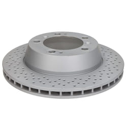 Disque de frein ATE 24.0124-0194.1 arrière, ventilé, à haute teneur en carbone, 1 pièce