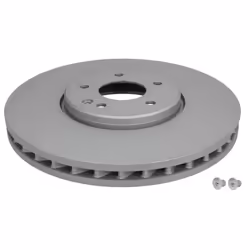 Disque de frein ATE 24.0132-0159.1 avant, ventilé, à haute teneur en carbone, 1 pièce