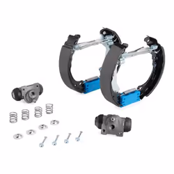 ATE Original TopKit 03.0520-8220.3 Kit de freins, freins à tambours avec cylindre de roue, avec accessoires FIAT: Panda II 5 portes, 500 3 portes