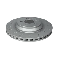 Disque de frein ATE 24.0126-0137.1 arrière, ventilé, à haute teneur en carbone, 1 pièce