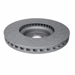 Disque de frein ATE 24.0136-0102.1 avant, ventilé, à haute teneur en carbone, 1 pièce