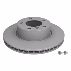 Disque de frein ATE 24.0124-0197.1 avant, ventilé, à haute teneur en carbone, 1 pièce