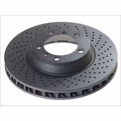 Disque de frein ATE 24.0134-0102.1 avant, ventilé, à haute teneur en carbone, 1 pièce