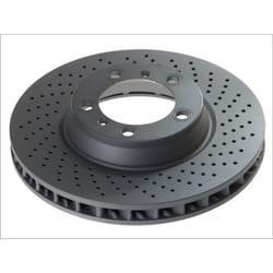Disque de frein ATE 24.0134-0102.1 avant, ventilé, à haute teneur en carbone, 1 pièce