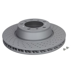Disque de frein ATE 24.0128-0196.1 arrière, ventilé, à haute teneur en carbone, 1 pièce