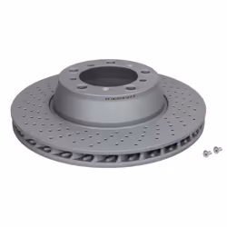 Disque de frein ATE 24.0128-0197.1 arrière, ventilé, à haute teneur en carbone, 1 pièce