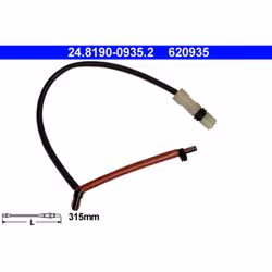 Témoin d'usure, plaquettes de frein ATE 24.8190-0935.2