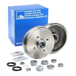 ATE 24.0218-0707.2 Tambours De Frein avec roulement de roue 211,5 VOLKSWAGEN: GOLF 2, GOLF 1 Cabriolet, GOLF 1, SEAT: Arosa, Ibiza 2