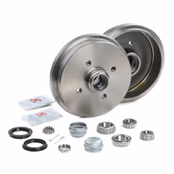 ATE 24.0218-0707.2 Tambours De Frein avec roulement de roue 211,5 VOLKSWAGEN: GOLF 2, GOLF 1 Cabriolet, GOLF 1, SEAT: Arosa, Ibiza 2