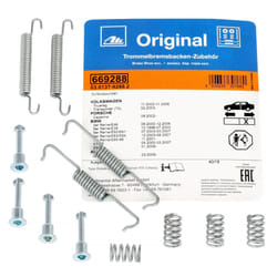 ATE 03.0137-9288.2 Kit d'accessoires, mâchoires de frein de stationnement BMW: X3, X5, 5 Berline, LAND ROVER: Range Rover 3, AUDI: Q7